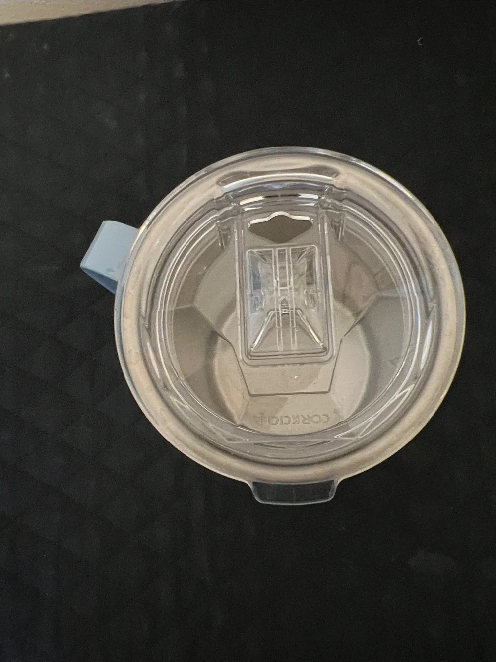 Corkcicle Light Blue and Navy Cinderella-Themed Travel Mug